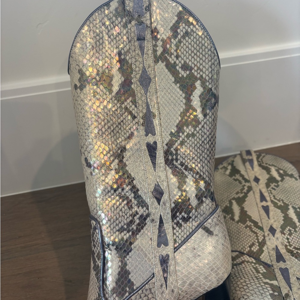 Nike Lab G Series Iridescent Python Boots - Picture 9 of 12